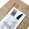 Lint-Free Linen Texture Napkin for 5-Star Hotel