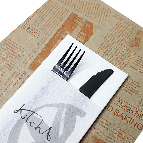Lint-Free Linen Texture Napkin for 5-Star Hotel