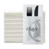 Lint-Free Linen Texture Napkin for 5-Star Hotel