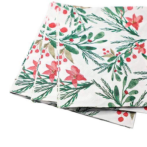 OEM Plant Dyed HD Pattern Paper Napkins OEM Plant Dyed HD Pattern Paper Napkins