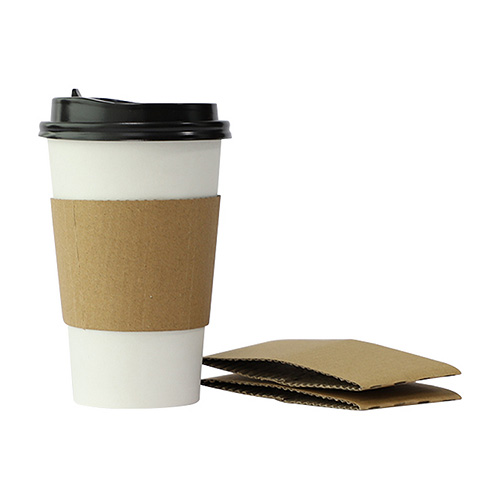 Paper Cups with Sleeves & Lid