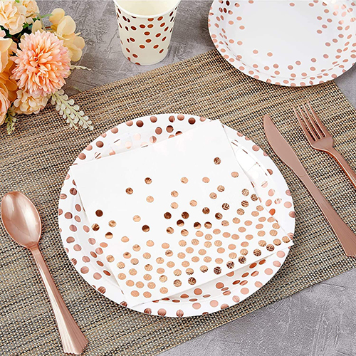 Party Use Gold Foil Paper Plate Party Use Gold Foil Paper Plate