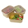 Rectangle Salad Bowl With Pet Lid