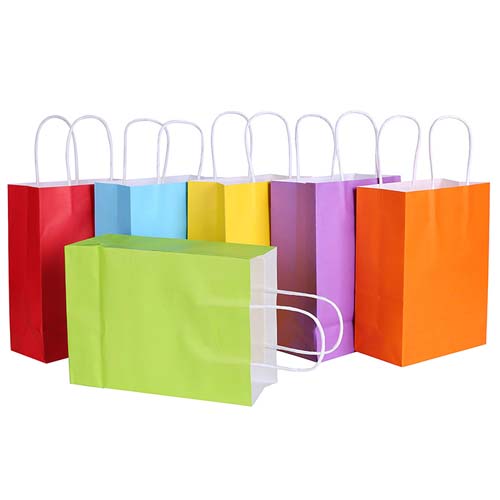 Recyclable Kraft Paper Shopping Bags