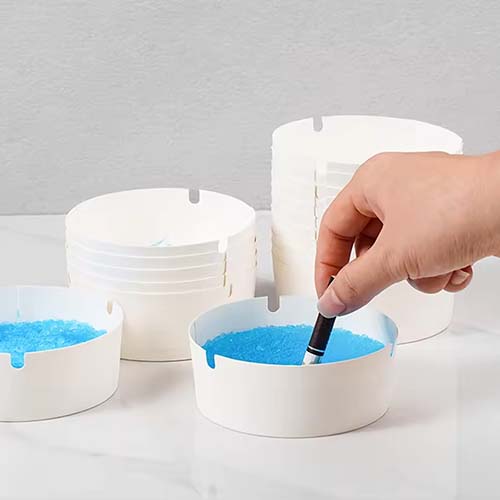 Smokeless Anti Ash Spill 25pcs Set with Extinguishing Sand