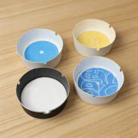 Smokeless Anti Ash Spill Disposable Paper Ashtray Smokeless Anti Ash Spill Disposable Paper Ashtray