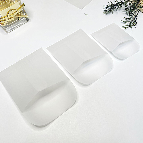 Square Flat Translucent Paper Envelope Jewelry Packaging Bag