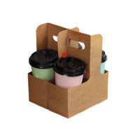 Take Away Drink Coffee Paper Cup Carrier