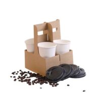 Take Away Drink Coffee Paper Cup Carrier