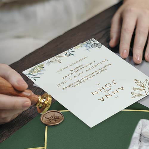 Thank You Card Paper Envelope