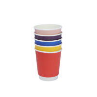 Water-Based Lined Paper Cups Multiple Sizes Water-Based Lined Paper Cups Multiple Sizes