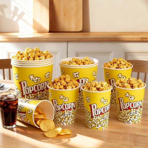 Wholesale Disposable Popcorn Buckets for Movie Theaters Wholesale Disposable Popcorn Buckets for Movie Theaters