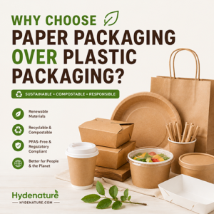 Why Choose Paper Packaging Over Plastic Packaging?