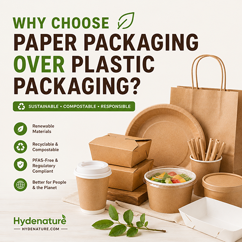 Why Choose Paper Packaging Over Plastic Packaging