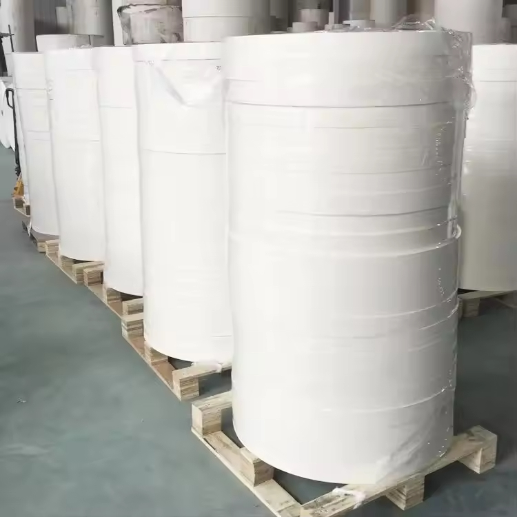 4-20 Oz Paper Coffee Cup Single Side PE Coated Paper Roll Reel