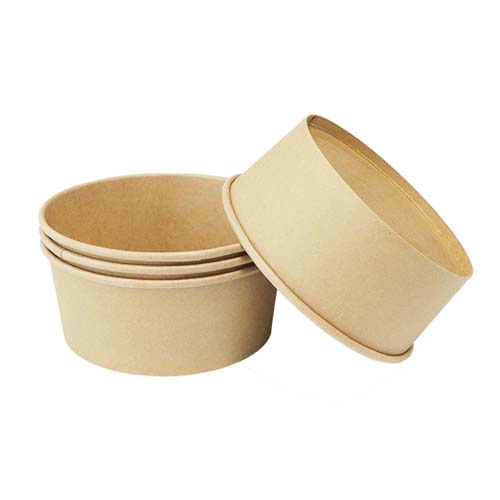 Compostable Paper Salad Containers