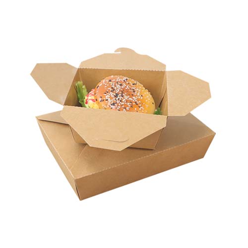 Greaseproof Kraft Food Box