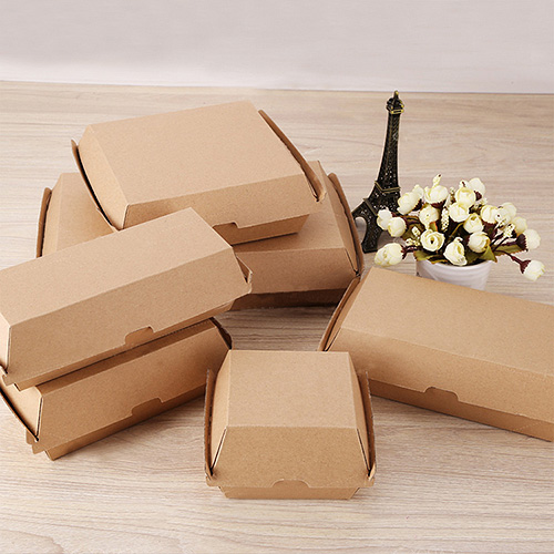 Kraft Burger Box Wholesale