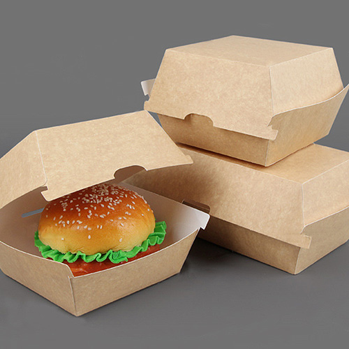 Kraft Burger Box Wholesale