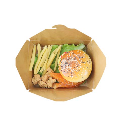 Kraft Paper Meal Box