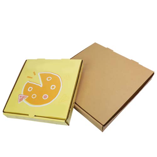 Kraft Paper Pizza Boxes