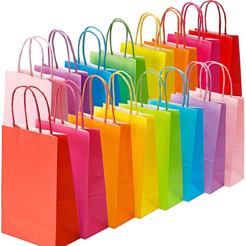 Kraft Shopping Bags with Handles