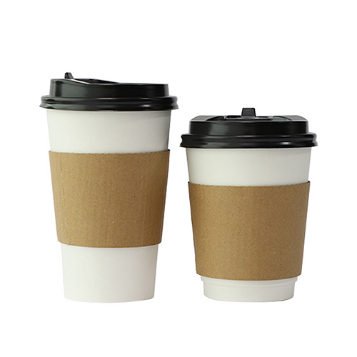 Paper Hot Drinks Cups With Sleeves