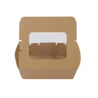 Paper Lunch Box with Window Paper Lunch Box with Window