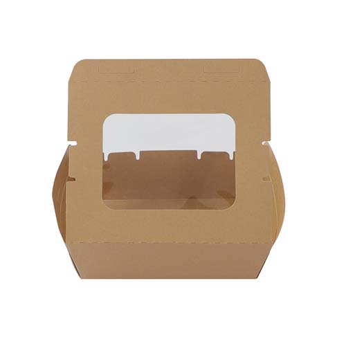 Paper Lunch Box with Window Paper Lunch Box with Window