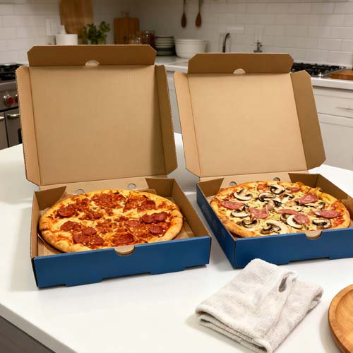 Printed Pizza Takeout Boxes