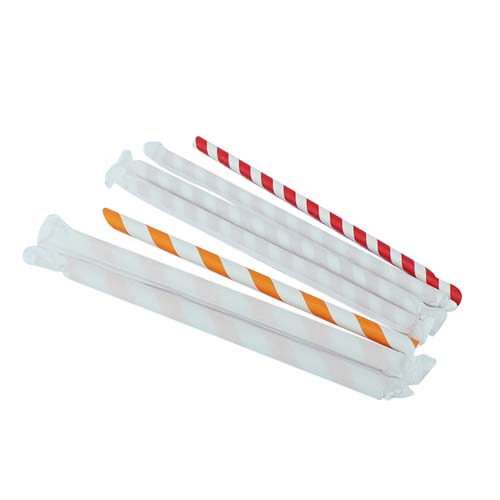Wrapped Paper Straws Wrapped Paper Straws