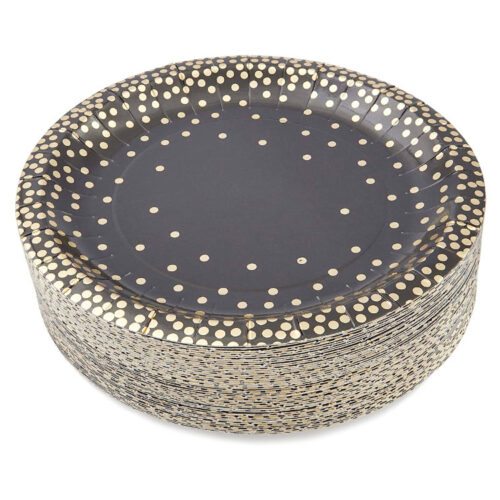 9 Inch Heavy Duty Kraft Paper Plate