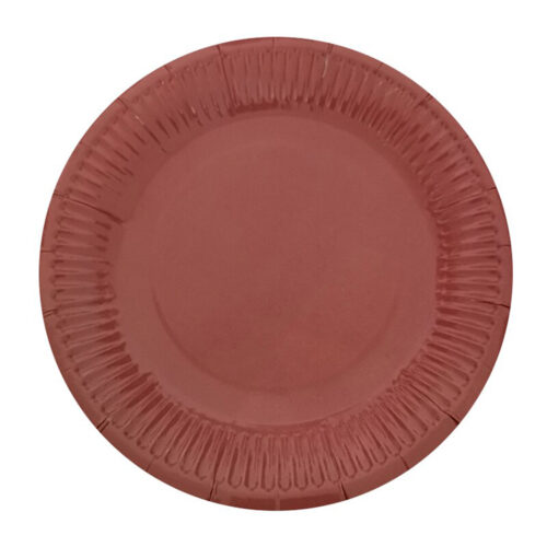 9 Inch Heavy Duty Kraft Paper Plate