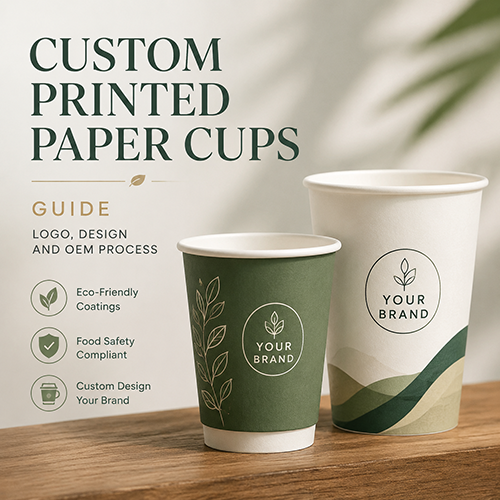 Custom Printed Paper Cups Guide Logo, Design and OEM Process