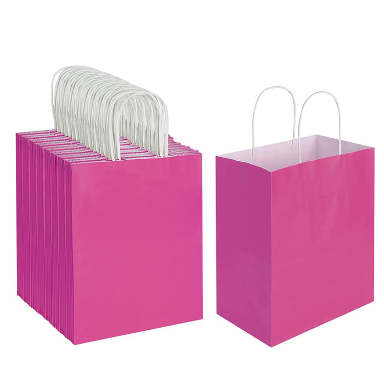 Custom Printed Paper Shopping Bags with Handles