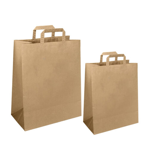 Custom Printed Paper Shopping Bags with Handles