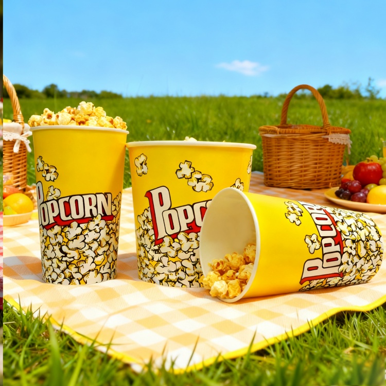 Custom Printed Popcorn Bucket