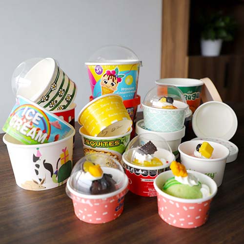 Disposable Dessert Paper Cups