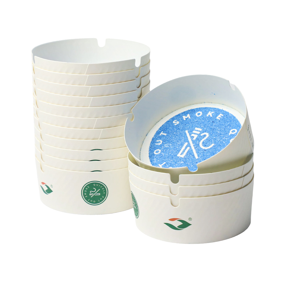 Disposable Paper Ashtray for Hotels Disposable Paper Ashtray for Hotels