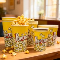 Disposable Popcorn Packaging Disposable Popcorn Packaging