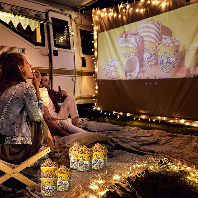Greaseproof Popcorn Bucket
