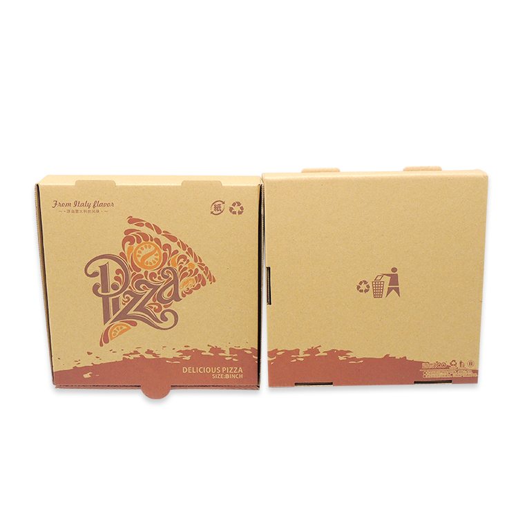 Kraft Pizza Box Custom Logo
