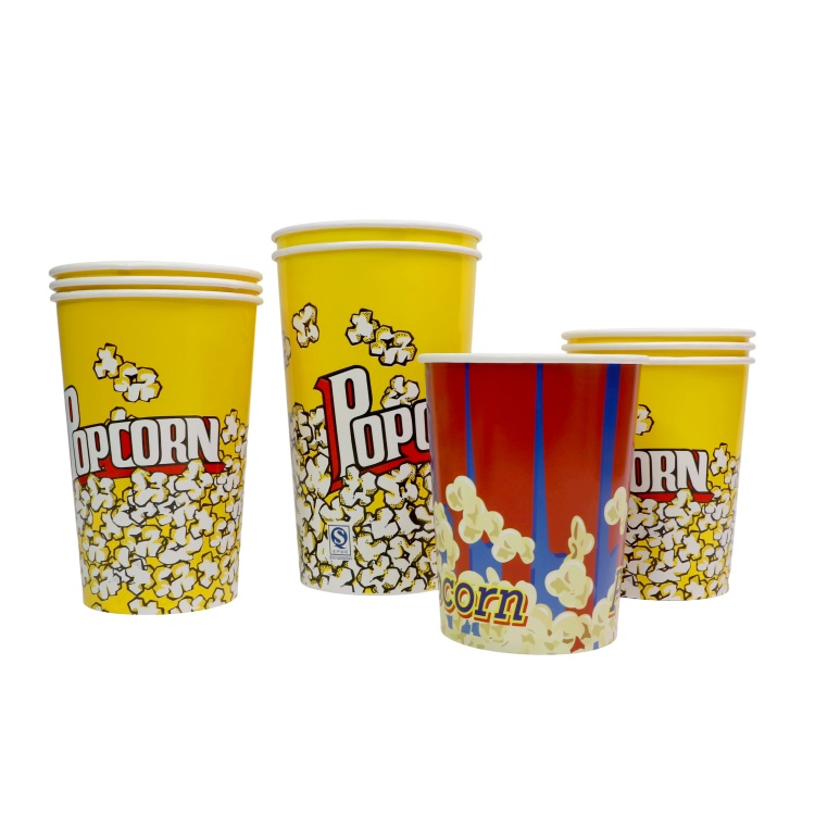 Large Popcorn Bucket with Logo Large Popcorn Bucket with Logo