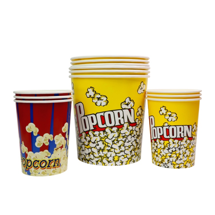 Large Popcorn Bucket with Logo Large Popcorn Bucket with Logo