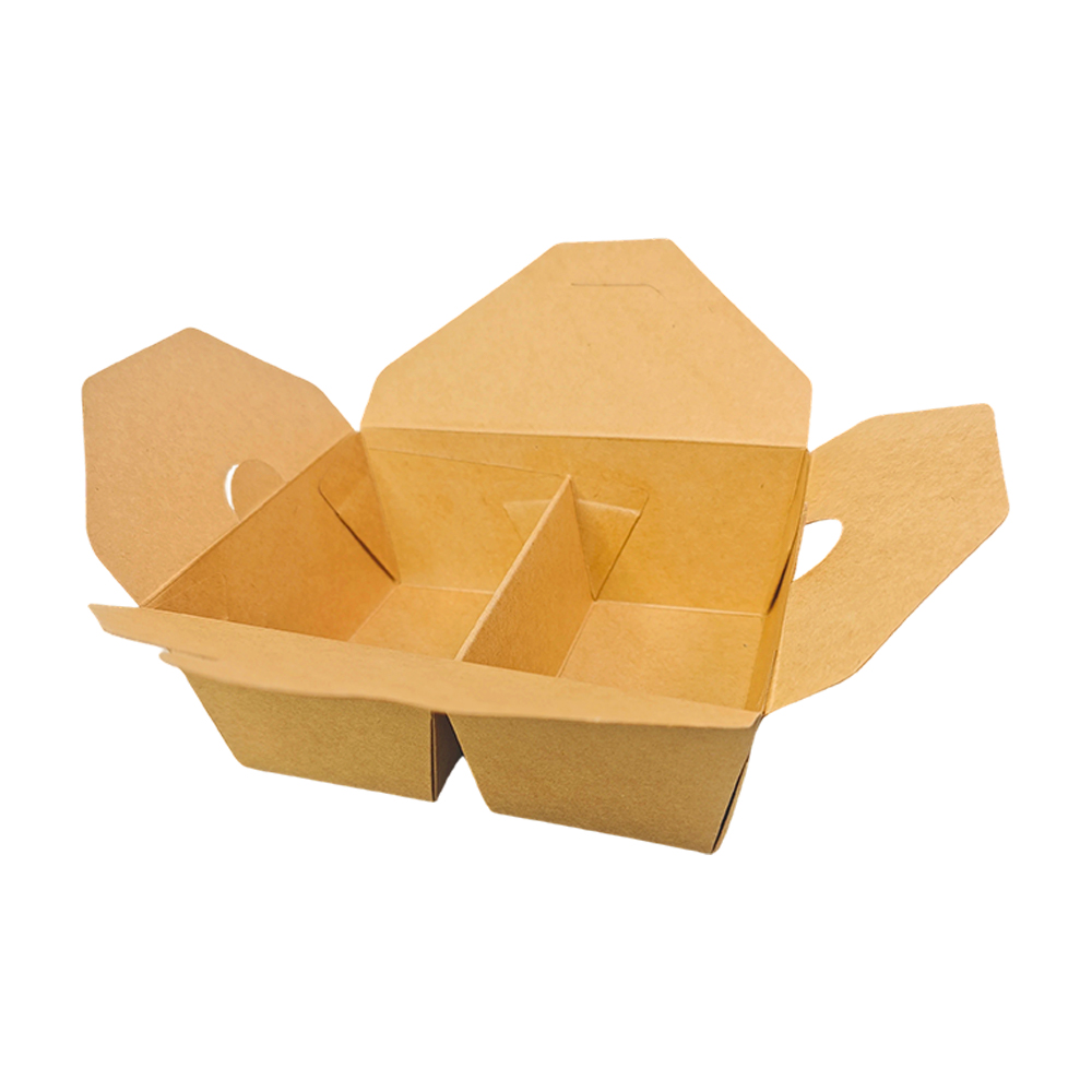 Leakproof Kraft Food Box for Takeaway