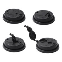 PP Lids For Bubble Tea Cups PP Lids For Bubble Tea Cups
