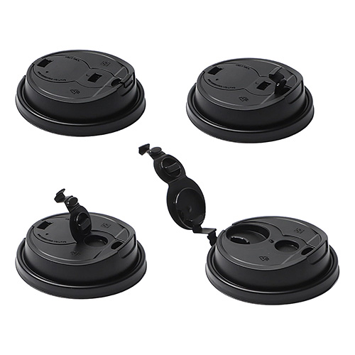 PP Lids For Bubble Tea Cups PP Lids For Bubble Tea Cups