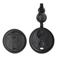 PP Lids For Bubble Tea Cups PP Lids For Bubble Tea Cups