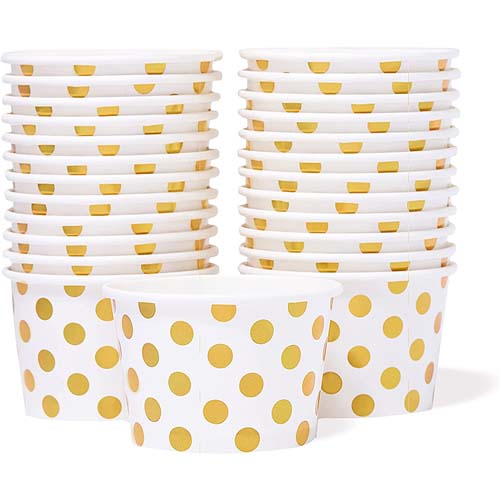 Paper Cups for Frozen Desserts