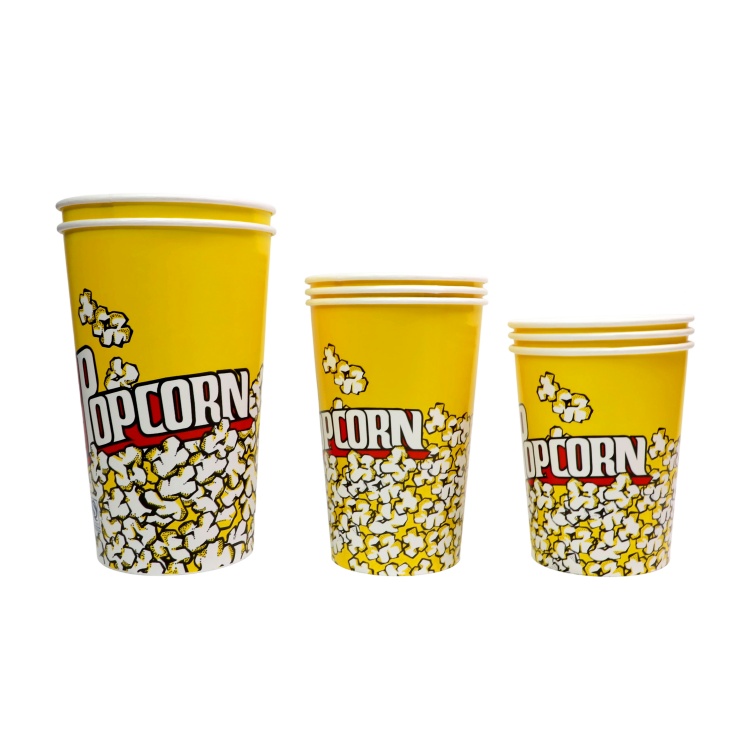 Paper Popcorn Bucket Custom Printing Paper Popcorn Bucket Custom Printing